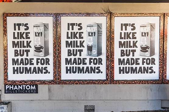 Oatly's creative ad